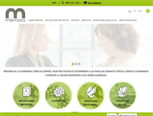 Tablet Screenshot of funerariapoch.com